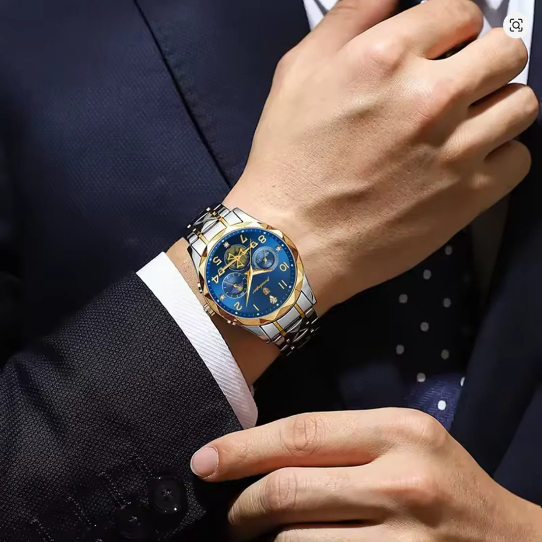 AstroVanta - Valmère® Luxury Men's Automatic Watch Gold & Silver