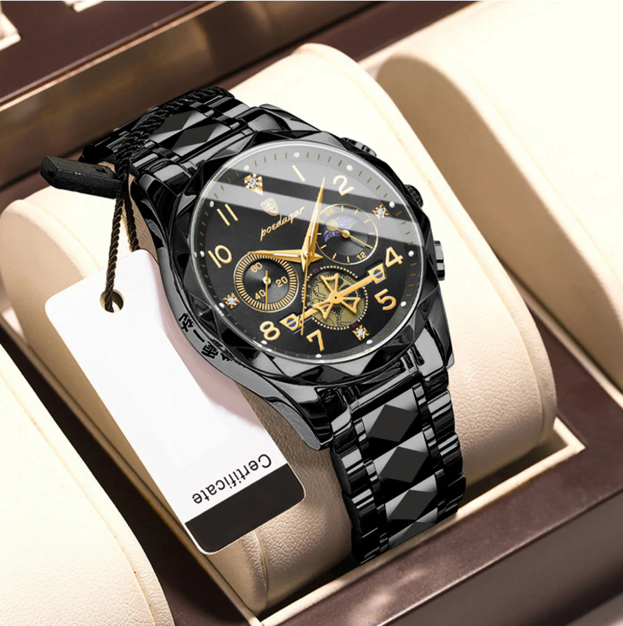 AstroVanta - Valmère® Luxury Men's Automatic Watch Gold & Silver