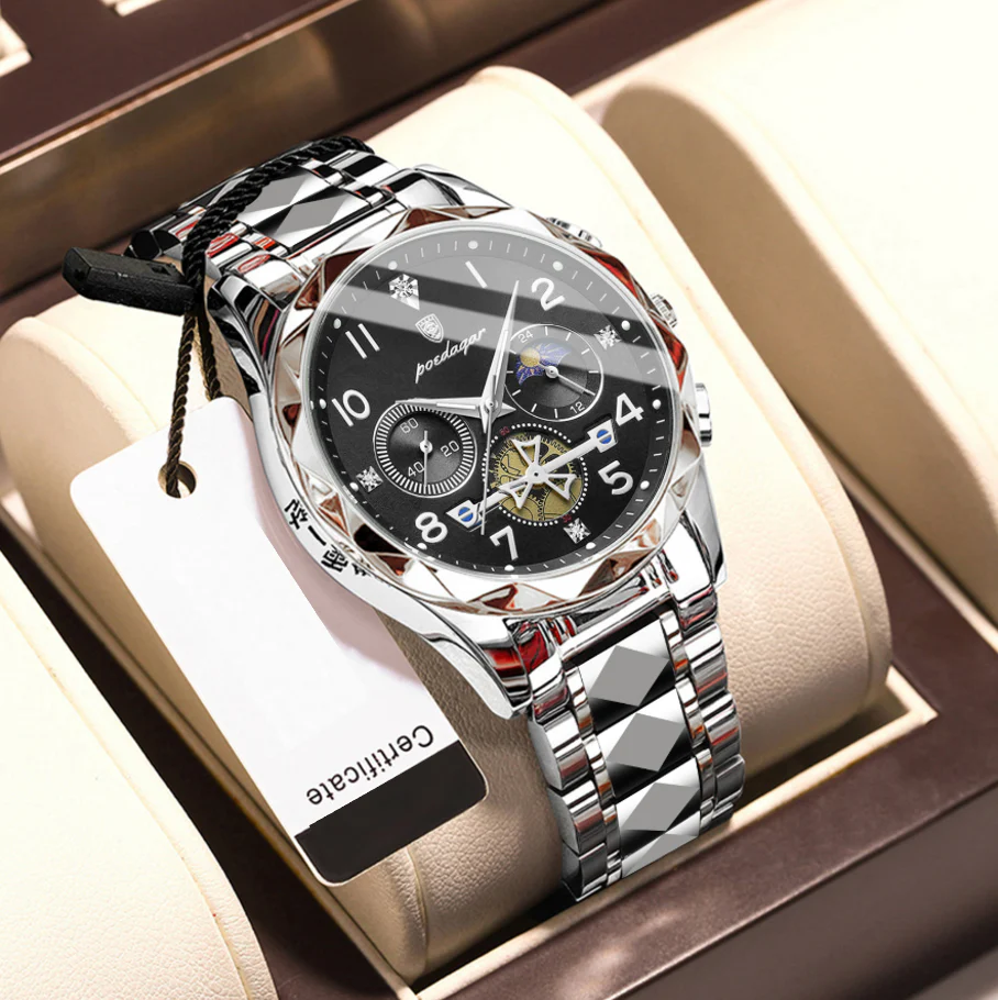 AstroVanta - Valmère® Luxury Men's Automatic Watch Gold & Silver