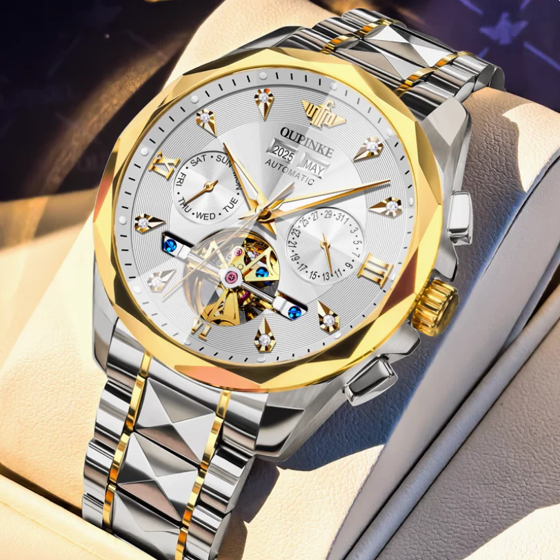 AstroVanta - Valmère® Luxury Men's Automatic Watch Gold & Silver
