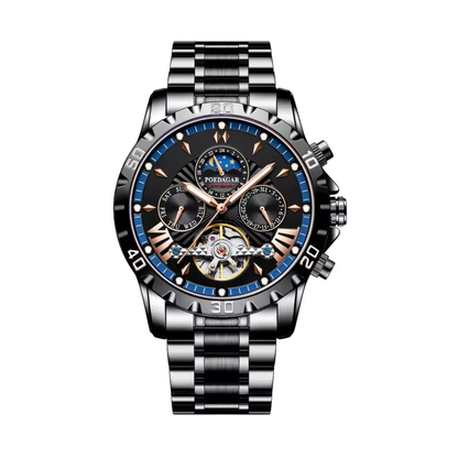 Titan Chrono X - Valmère® Luxury Men's Chronograph Watch Gold & Silver