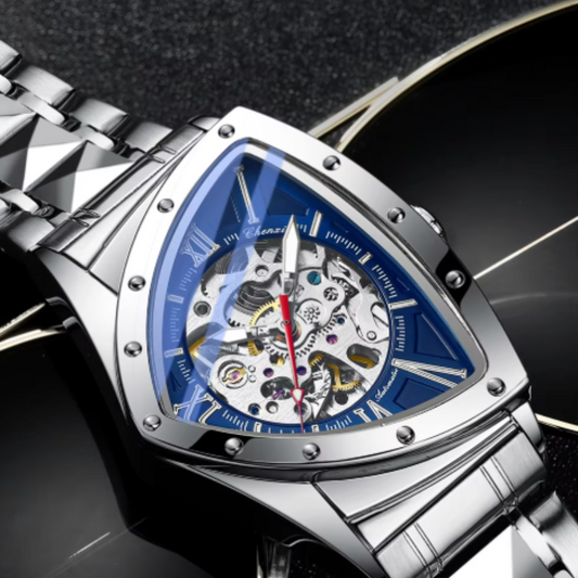 IronVortex - Skeleton Military Automatic Watch