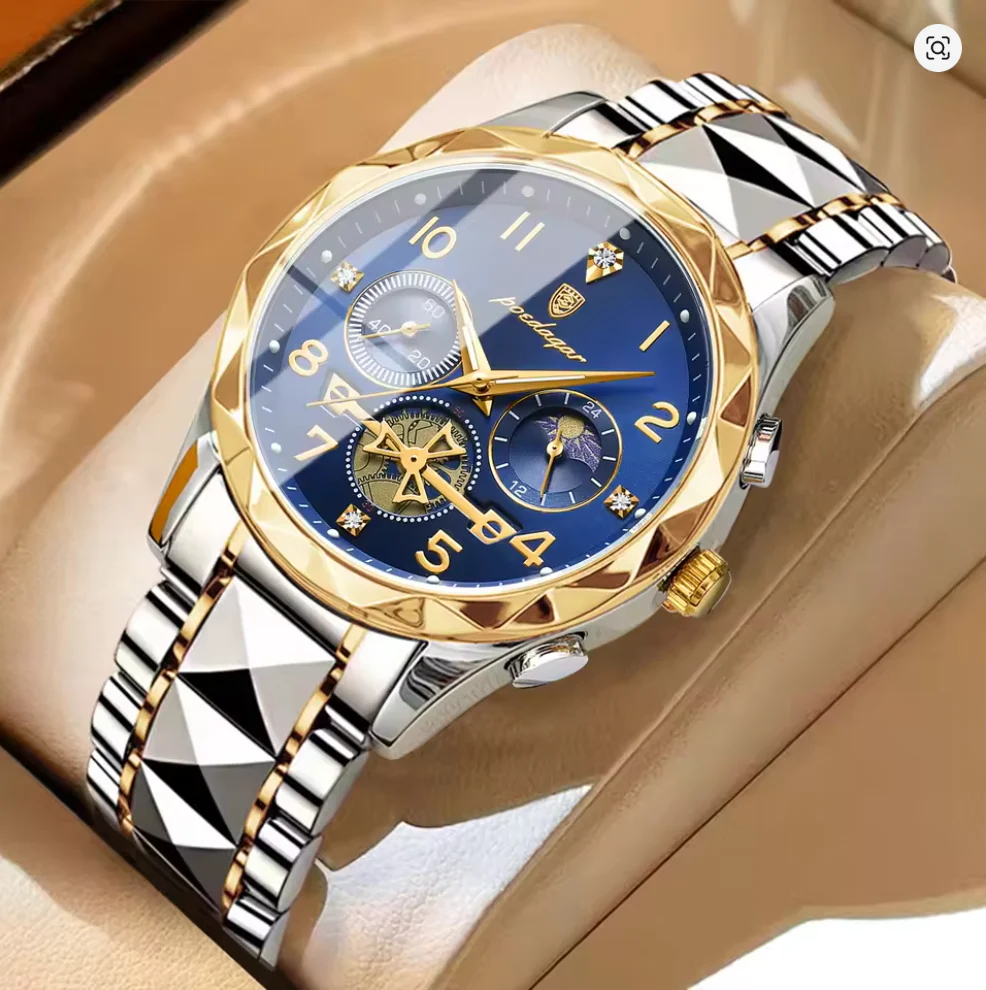 AstroVanta - Valmère® Luxury Men's Automatic Watch Gold & Silver