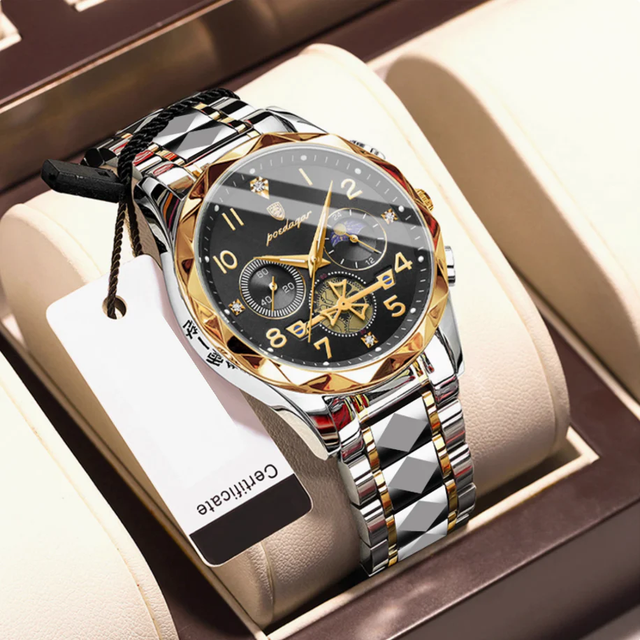 AstroVanta - Valmère® Luxury Men's Automatic Watch Gold & Silver