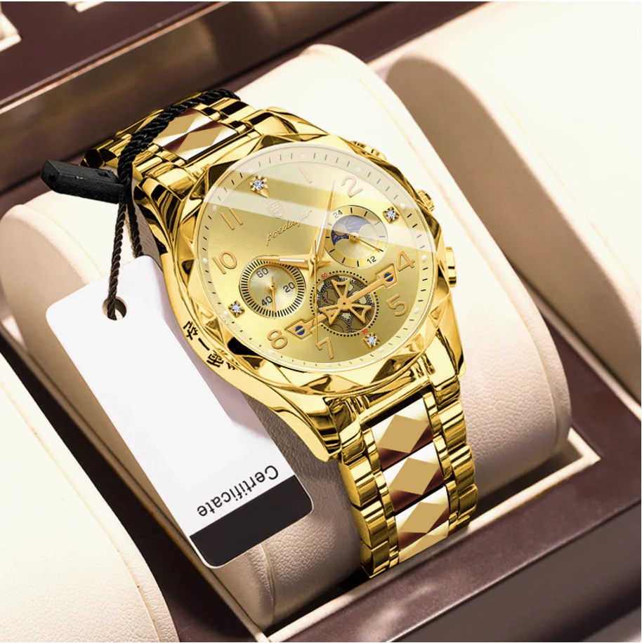 AstroVanta - Valmère® Luxury Men's Automatic Watch Gold & Silver