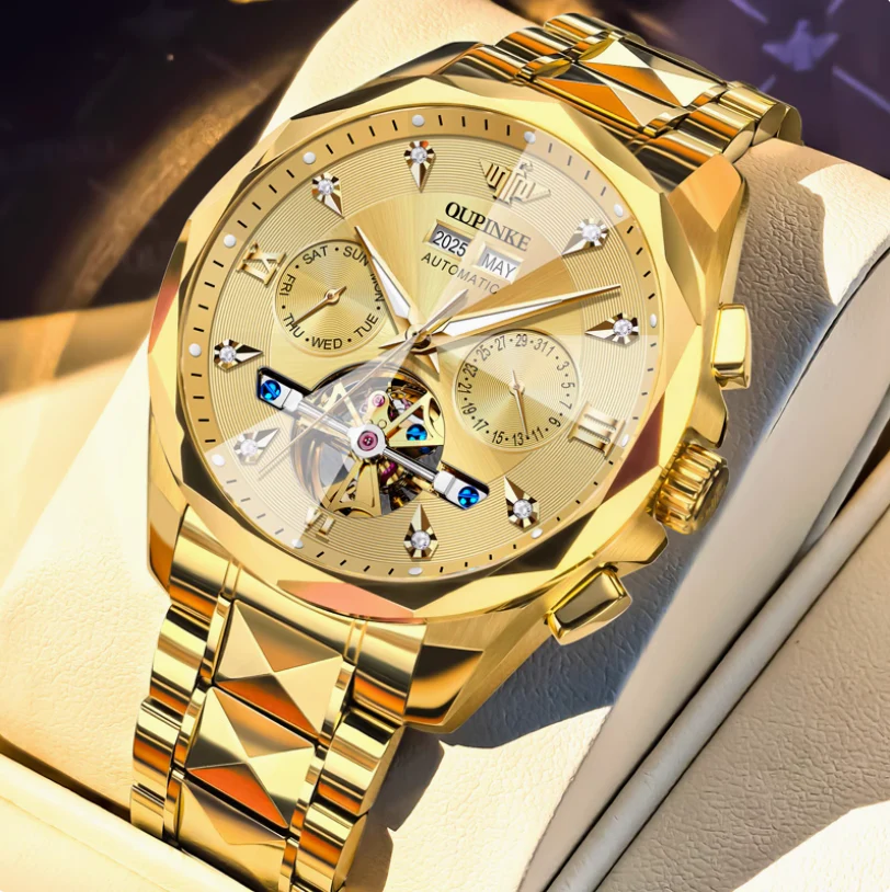 AstroVanta - Valmère® Luxury Men's Automatic Watch Gold & Silver