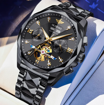 AstroVanta - Valmère® Luxury Men's Automatic Watch Gold & Silver
