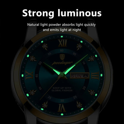 Imperion — Poedagar Lüks İki Renkli (Two-Tone) Erkek Quartz Saat