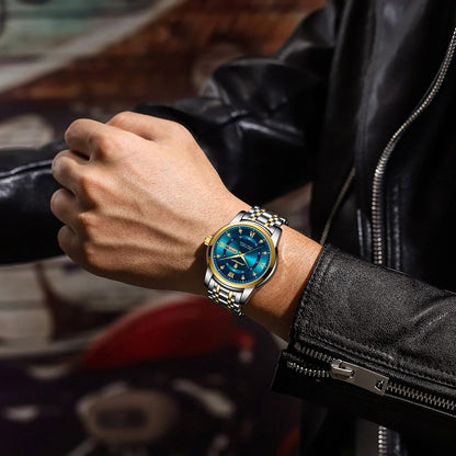 Imperion — Poedagar Lüks İki Renkli (Two-Tone) Erkek Quartz Saat